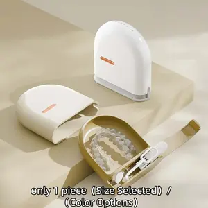 Invisible braces, storage box, dentures, carry-on Invisalign children's dental aligners, retainer box