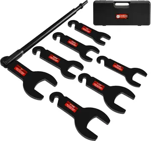 BETOOLL 8PCS Pneumatic Fan Clutch Wrench Kit – 43300 Fan Clutch Removal Tool for Ford, GM, Chrysler & Jeep