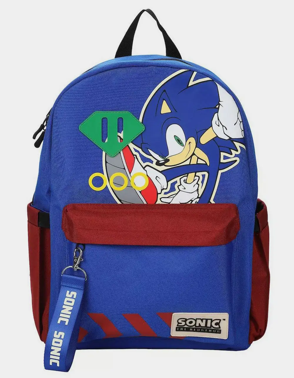 BIOWORLD Sonic The Hedgehog Backpack, Blue Combo