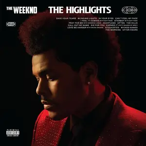 The Weeknd - The Highlights  [VINYL RECORD - LP] Explicit, Red, Colored Vinyl
