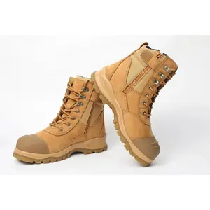 Steel toe men’s work boots