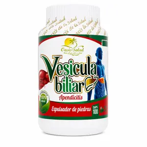 Vesiula Biliar - 100 Capsulas - Suplemento Natural Mexicano - Natural Vitamin Supplement with 100 Capsules