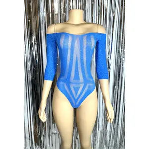 BOTTLE GIRLS-Mesh One piece-Exotic Dancewear-Pole Dancer Outfit