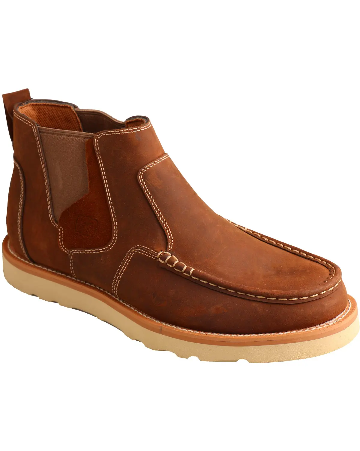 Twisted X Men's Men'S 4" Chelsea Wedge Sole Boot  Moc Toe - Mca0013