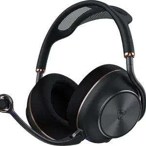 Gaming Headset, Wired Audio Headphones with Noise Reduction & Stable Wired Connection, Computer Headset with Manufacturer Warranty