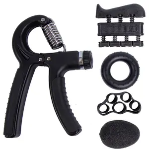 Hand Grip Strengthener Kit, Portable Grip Trainer Set for Hand Strength Training, Fitness Workout Equipment for Daily Exercise