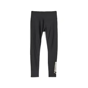 PUMA Womens Fit Eversculpt Color Block High Waist 78 Leggings Casual - Black
