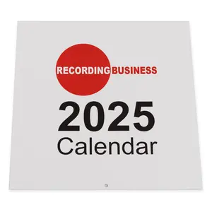 Recording Business® 2025 Music Industry Calendar