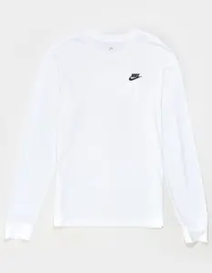 NIKE Sportswear Club Mens Long Sleeve Tee NIKE Sportswear Club Mens Long Sleeve Tee