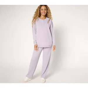 Berkshire Homewear Triple Needle Quilted Lounge Set