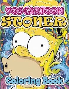 Stoner Coloring Book: 50+ Trippy Psychedelic Stoner 420 Coloring Pages For Adults With Many Favorite Characters For Stress Relief And Relaxation  Paperback – October 23, 2024