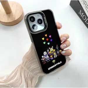 Retro game U-Undertale Durable phone case for iPhone 17/16/15/14/13/12/11/Pro/ProMax/Plus/17Air/Xsmax, Anti-Drop Matte Back Cover, Shockproof Cover, Daily Use Case, Artistic Phone Case, game Merchandise, Uv Printed, Trendy Gift for Christmas And Birthday