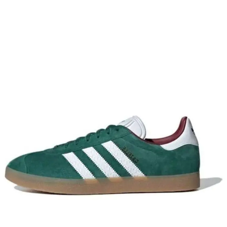 adidas Gazelle 'Collegiate Green Burgundy' IF1016 - TikTok Shop