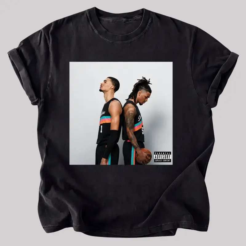 Wemby x Castle Album Cover Funny Gaphic T- Shirt