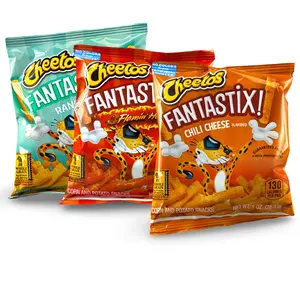 Cheetos Fantastix Crunchy School Snacks – 8 Pack | Choose Ranch, Flamin’ Hot or Chili Cheese