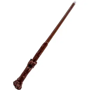 Light Up Wand – Hogwarts Magical Wand with Illuminating Tip 13.5 inch LED Wizard Wand for Kids and Adults Dress Up and Role Play Halloween Decoration