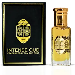 Bengal Oud Perfume Oil 12ML (0.40 OZ) With Black Gift Box By Intense Oud | A Smoky, Incense-Infused Fragrance With Amber.