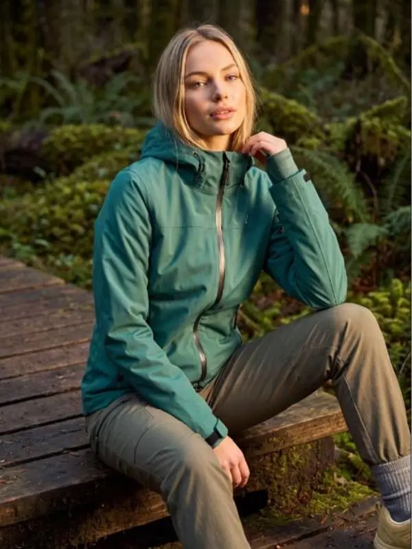 Women's Autumn Jacket,Technical 20,000mmWaterproof Rain Jacket - Windproof, PFC-Free DWR,Fully Taped Seams,Breathable Professional Outdoor Cycling Sportswear everyday clothing style hood waterproof comfort