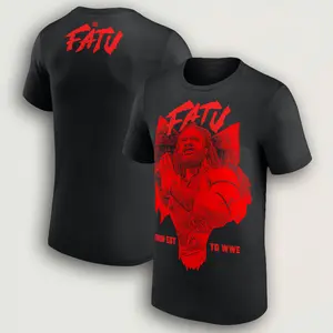 Men’s Black Wrestling Graphic T-Shirt, Jacob Fatu Rise Story Tee From EBT to Pro Wrestling, Fan Streetwear Style, Bold Statement Shirt, Gift for Wrestling Fans