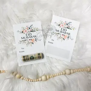 Pink Roses - Eid Mubarak Money Cards