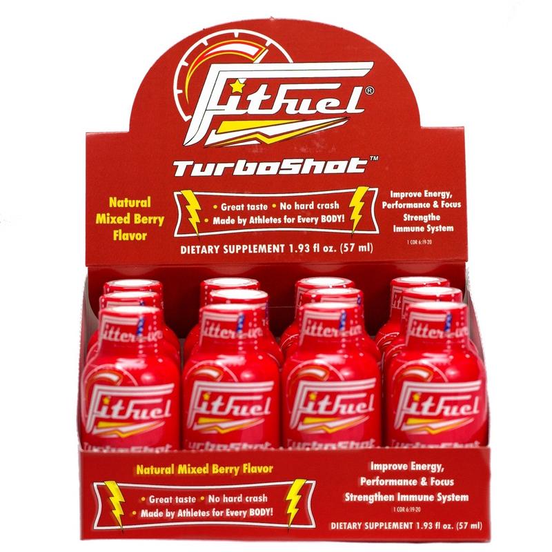 FitFuel - 12 Pack - 200mg Caffeine Energy Shots with Easy Absorb Supplement Blend for Focus & Jitter-Free Energy | 12-Pack Beverage Sport Drink