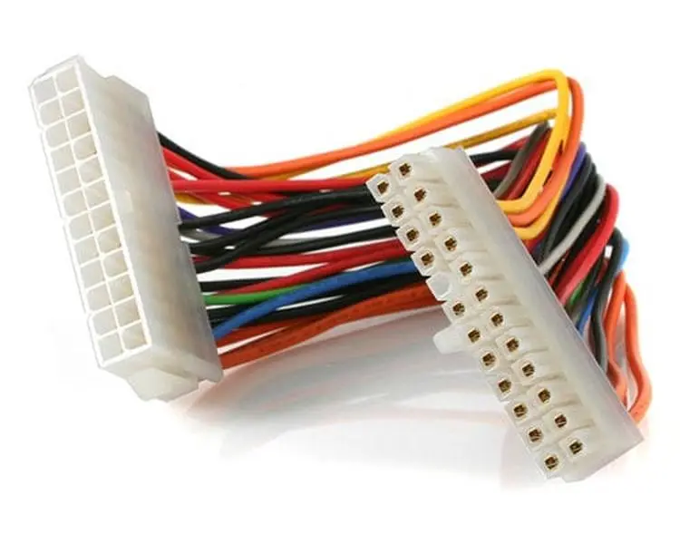 STARTECH.COM 8 in. 24-Pin ATX 2.01 Power Extension Cable