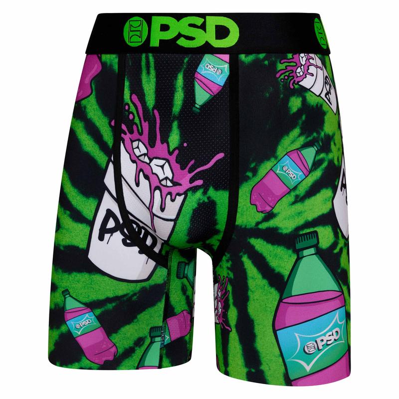 PSD Men's Big Gulp Boxer Brief 3 Pack - Standard Length 7 Inch Inseam, Soft and Breathable Cotton Blend Fabric