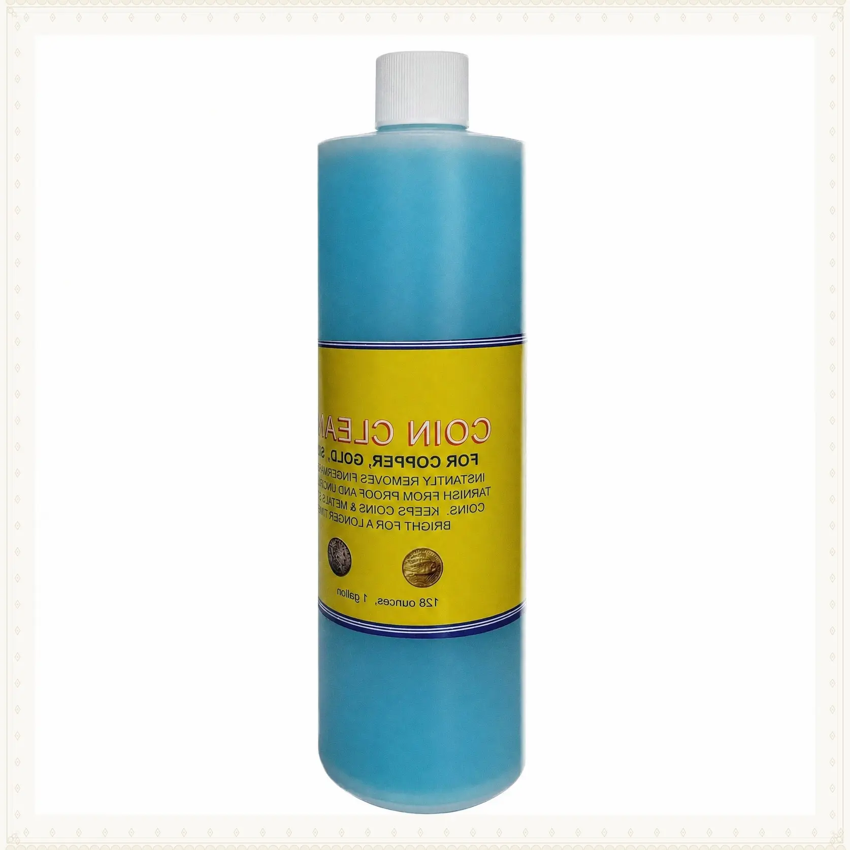 JSP Super Coin Cleaner - 16 oz Household Cleaning Solution, Cleaning Products, Toxin-Free All-Purpose Cleaner for Silver, Copper, Gold Jewelry & Bars, Safe for Collectors (Tarnish & Fingerprint Remover), Toxin-Free All-Purpose Cleaners