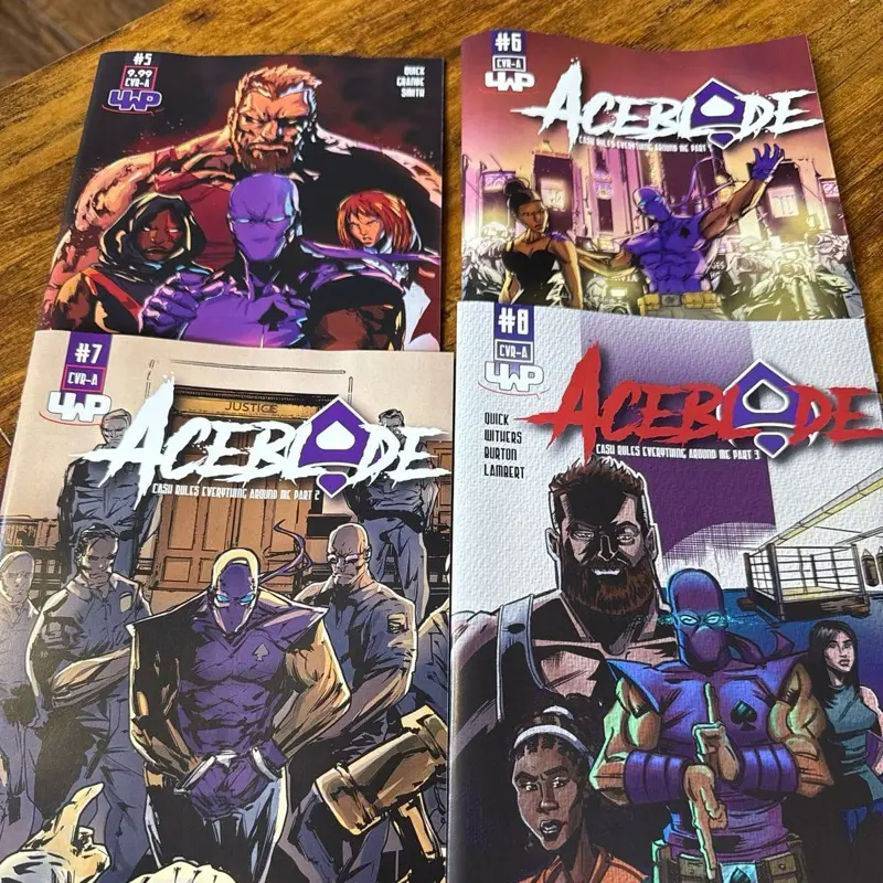 Aceblade 5-8 Comics Bundle Soft cover