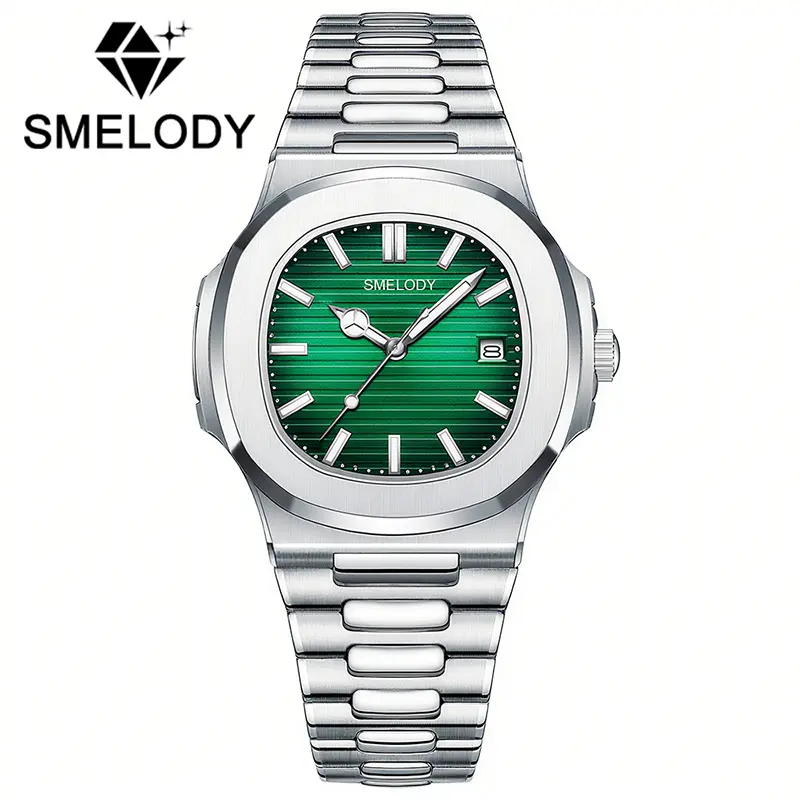 Men's Business Round Dial Analog Quartz Watch, Analog Wristwatches, Stainless Steel Casual Wristwatch, Luminous Waterproof Watch for Party, Everyday Accessories, Birthday Gift with Box