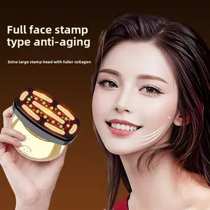 Cross-Border Large Iron Collagen Cannon RF Beauty Device Facial Lifting Tightening EMS Milk Infusion Light Skin Rejuvenation Device