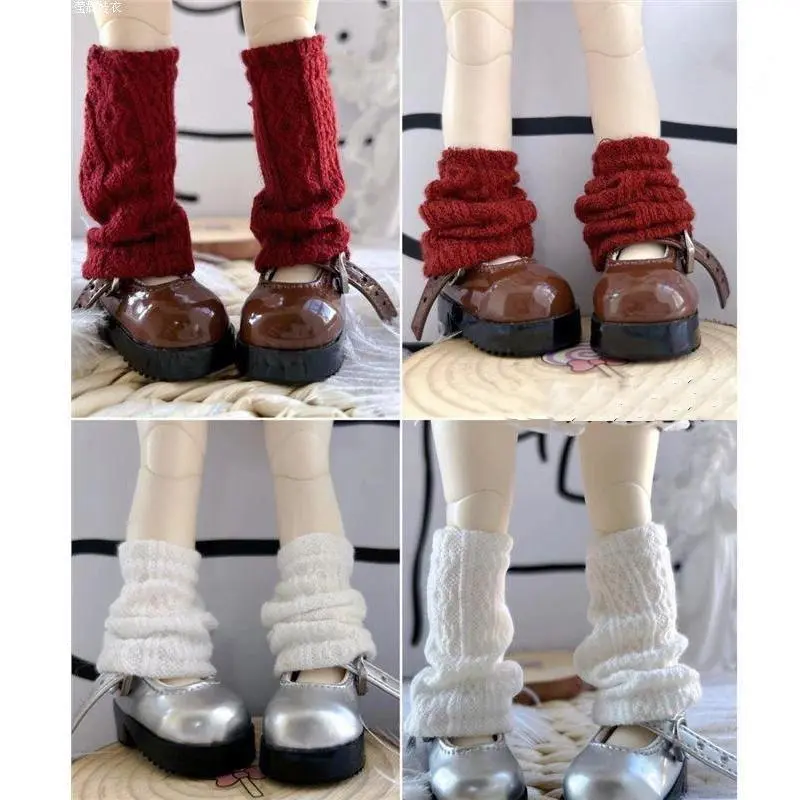 1/6 BJD Doll Socks Cotton Stacked Leg Warmers 6 Point Socks 30cm Doll Clothing Accessories