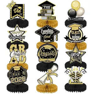 12 count Graduation Centerpieces for Tables 2026, Graduation Decorations Class of 2026, Graduation Party Centerpiece Table Decorations, Graduation Party Decorations 2026, Graduation Party Supplies()