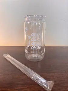 Class of 2026 Commemorative Drinkware Cup, Reusable Kitchenware Water Bottle