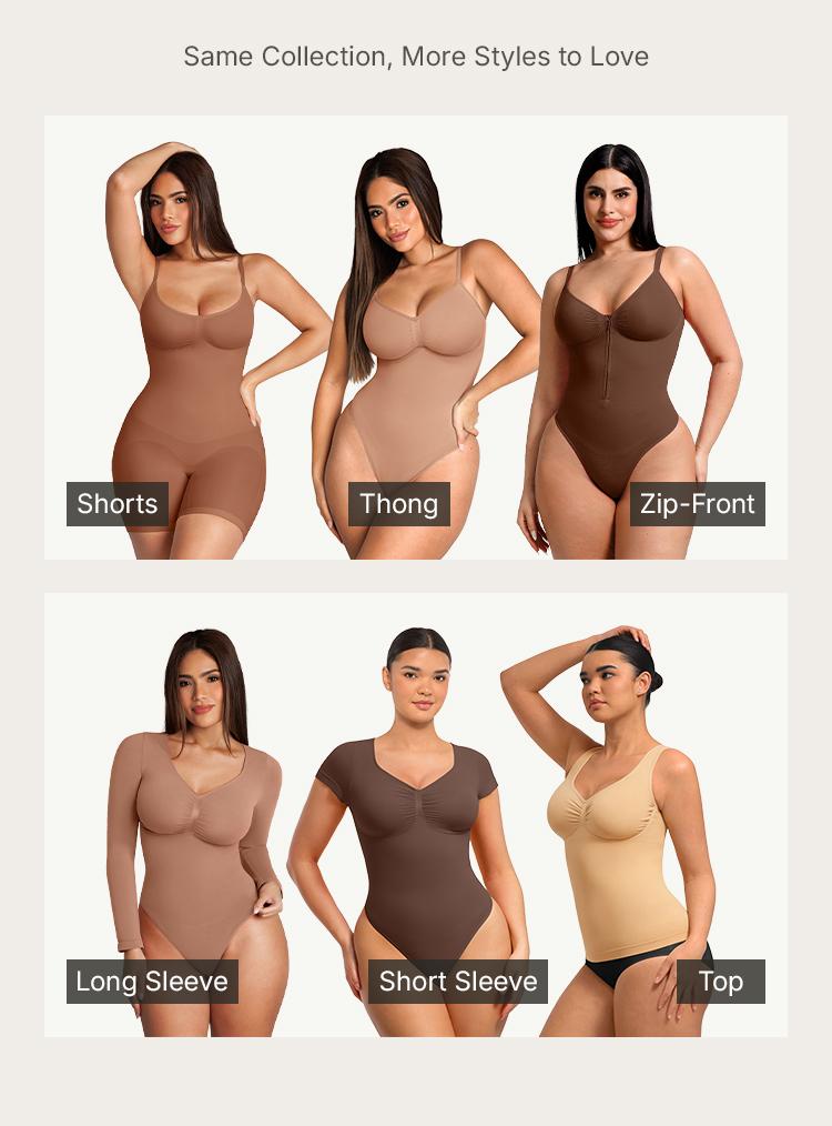 FeelinGirl Shapewear for Women Butt Lifter Bodysuit Tummy Control Shapewear Seamless Womenswear Comfort Spaghetti Strap Hip Underwear Basic Summervibes FeelinGirl Shapewear for Women Butt Lifter Bodysuit Tummy Control Shapewear Seamless Womenswear Comfort Spaghetti Strap Hip Underwear Basic Summervibes