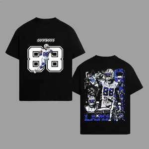 Ceedee Lamb 88 Game Day Shirt For Cowboys Nation T-Shirt (Made In US), Cowboys Fans Outfit, Game Day Outfits, Gift For Football Fans, Football Game Day Graphic Tee