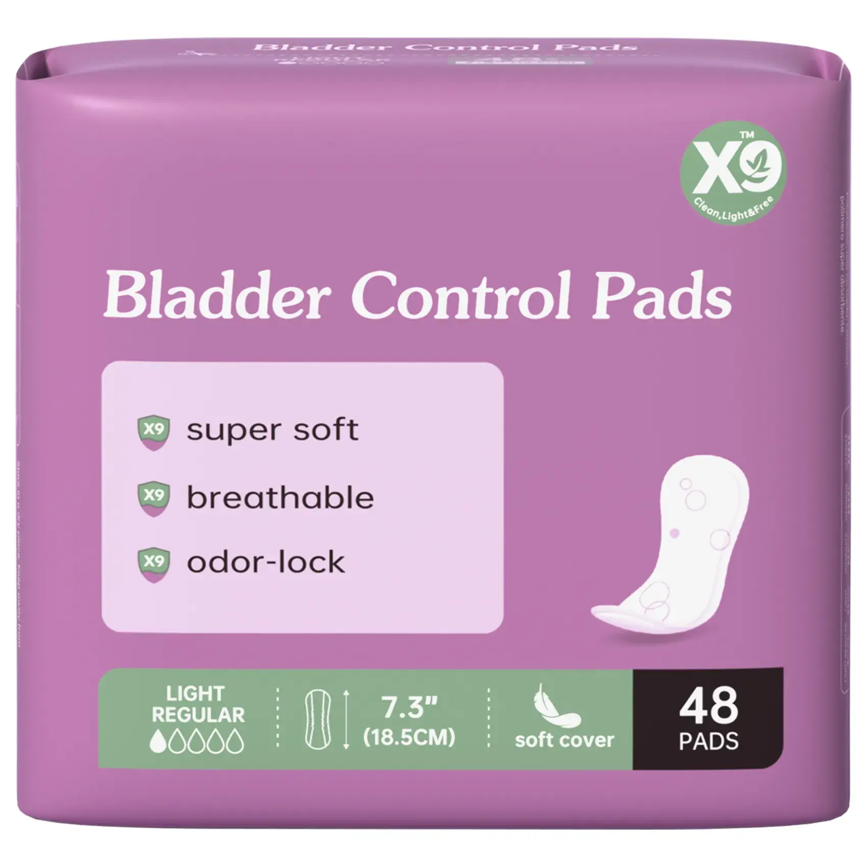 LIGHT REGULAR 48 PADS