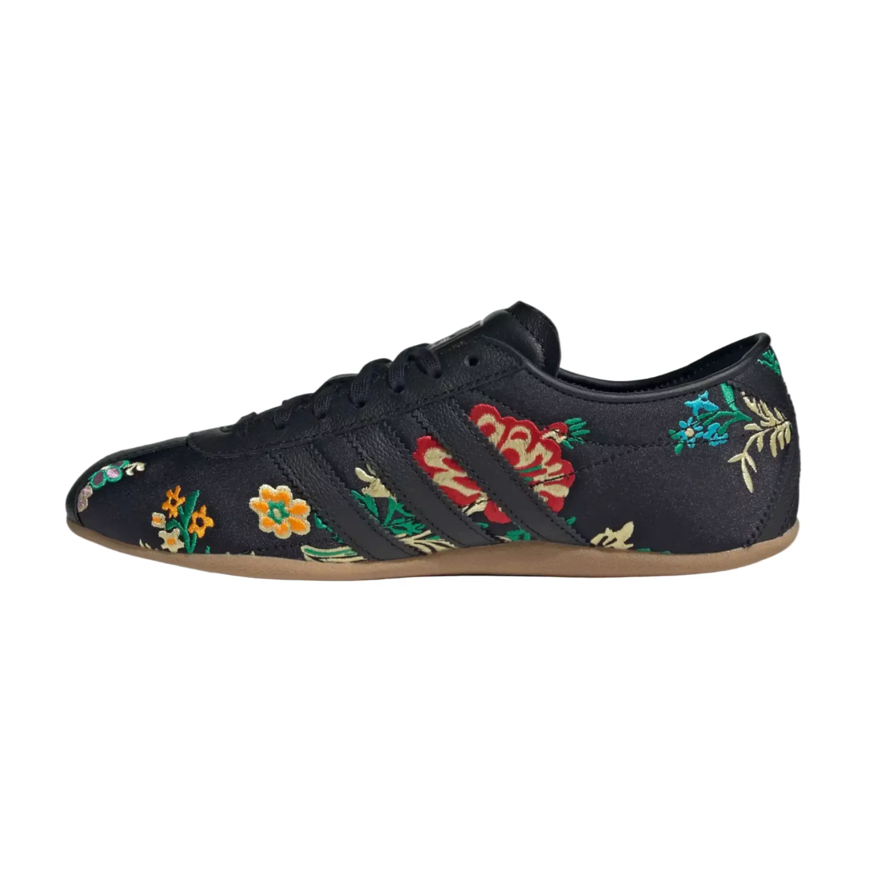 Adidas Tokyo Black Floral Embroidery Women's Sneakers JR1494