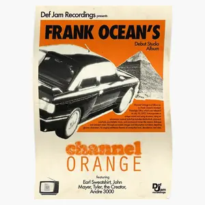 Frank Pyramids Poster - Artistic and High Quality Art Print Inspired by Frank Ocean's Song Pyramids