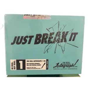 Authentic Helmet by The Real Autograph - Full Size Signed + Score a Treat Halloween Pack