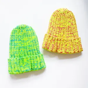 Neon Knit Beanie