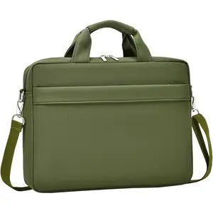 Laptop Case Sleeve 15.6 16 inch, Shockproof Protective Laptop Cover Briefcase Carrying  Bag Compatible with  15.6-16 Inch      Chromebook Notebook, Army Green