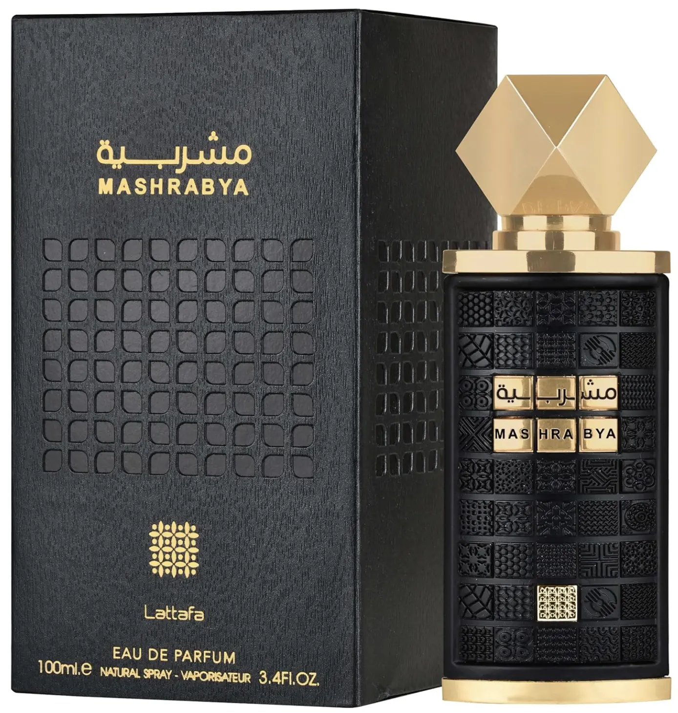 Lattafa Mashrabya 100ML 3.4 Fl Oz Eau de Parfum Lattafa Mashrabya 100ML 3.4 Fl Oz Eau de Parfum