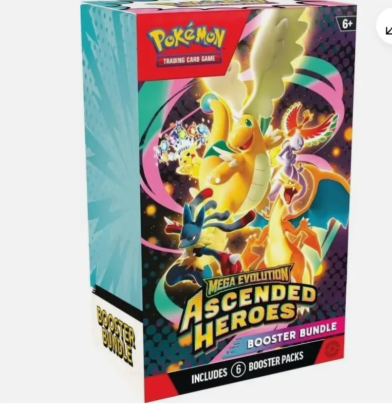 Mega Evolution Ascended Heroes Booster Bundle factory Sealed