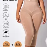 【Black Friday】Women's High Waist Capri Leggings, Tummy Control Soft Yoga Pants, Butt Lift Knee Length Workout Tights, Multiple Colors, Casual Style, Elastic Activewear
