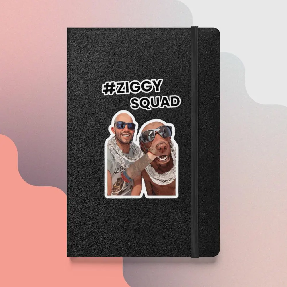 Hardcover bound notebook