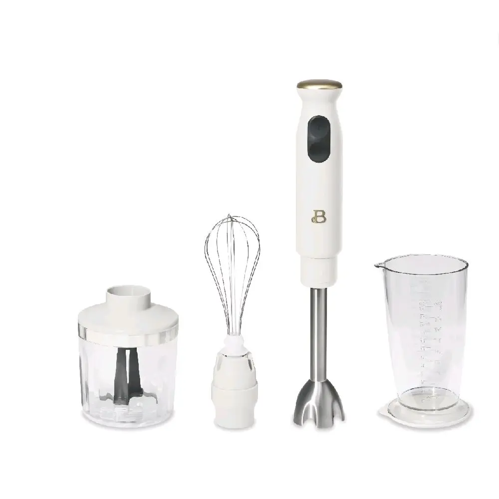 Hand Blender, 2-Speed Electric Handheld Blender for Smoothies, Soups, and Baby Food