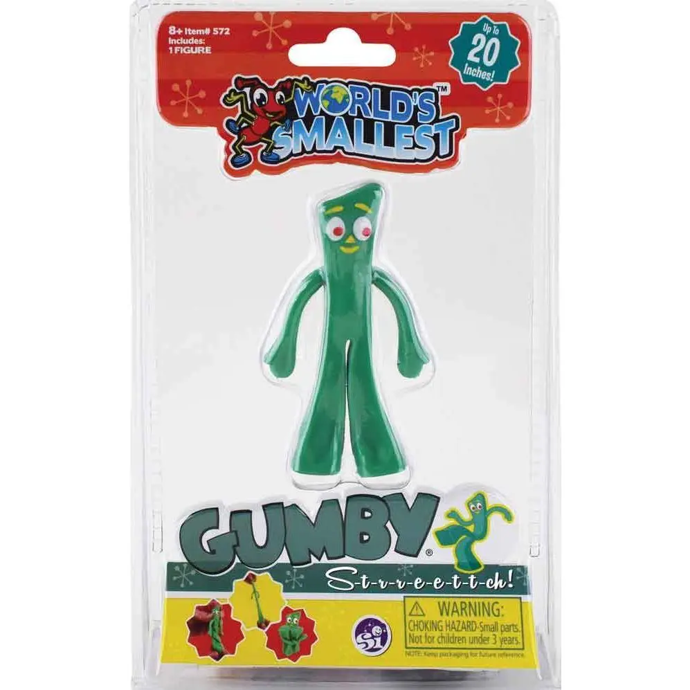World's Smallest - Stretch Gumby