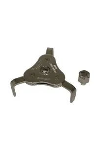 Lisle 63830 61-124 mm 3 Jaw Wrench & Adapter