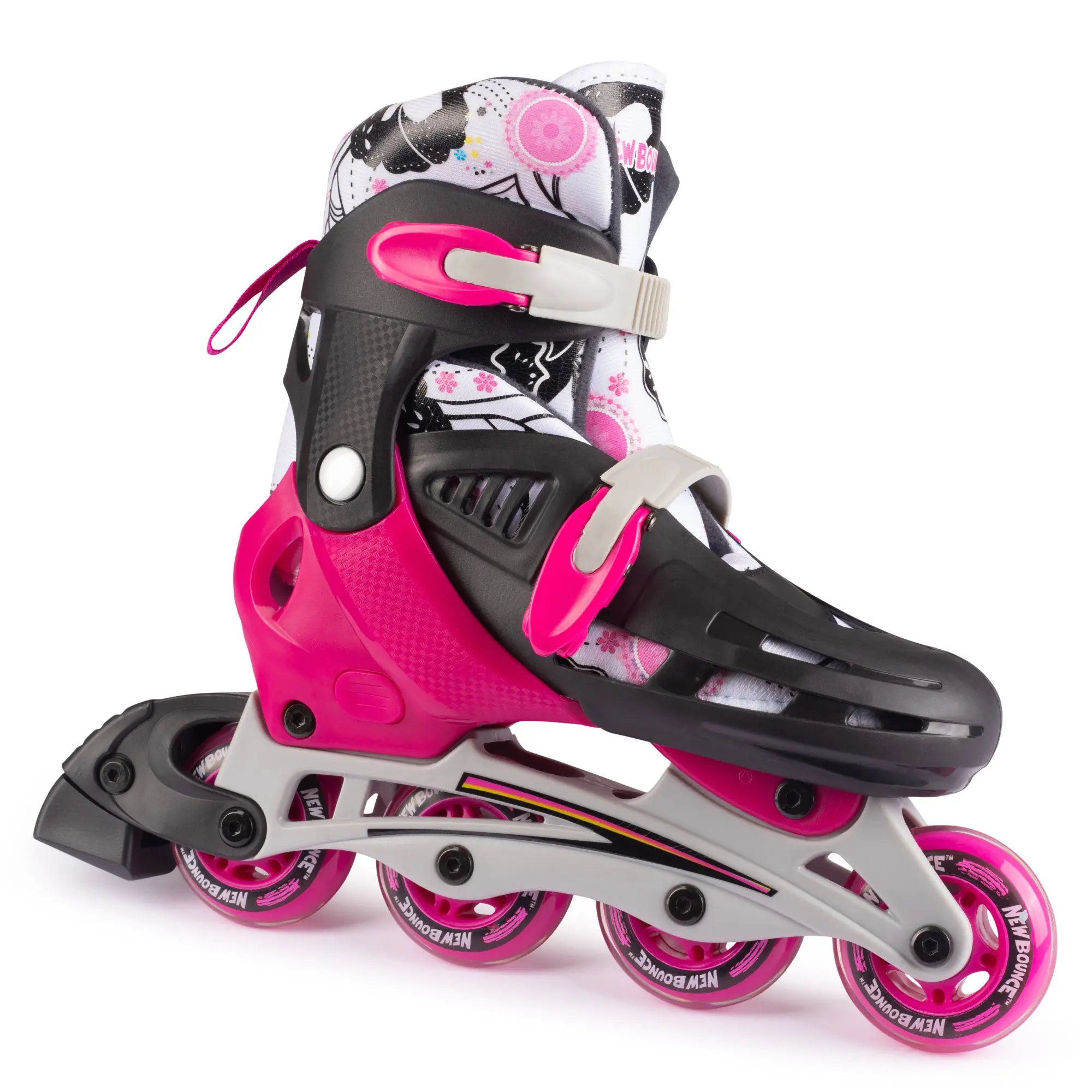 Adjustable Inline Skates - Pink Adjustable Inline Skates - Pink